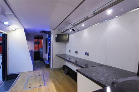 Busrvparts.com bus and rv parts to help with your custom coach conversion. Phillips 66 Double Decker Hospitality Bus Conversion Case ...