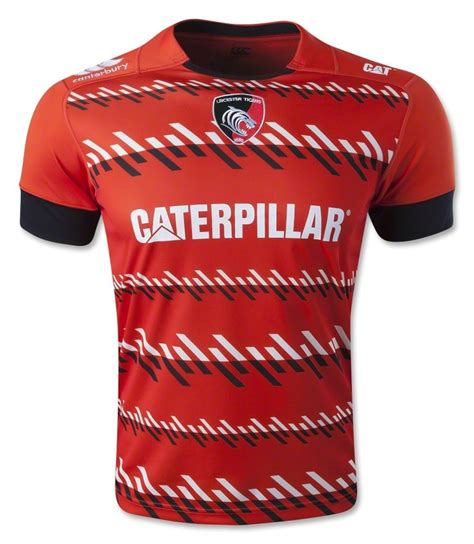 Leicester 20142015 Alternate Rugby Jersey By Canterbury Material