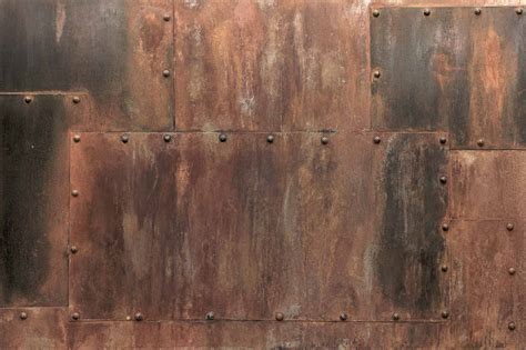MU1535 - Riveted Metal ☑️ Ceiling Tiles - Talissa Decor