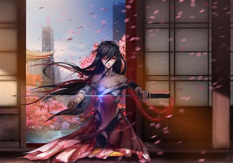 Cập Nhật Với Hơn 96 ảnh Anime Nữ Cầm Kiếm Katana Hay Nhất Xinwang