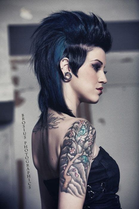 Pin By Tonya Manigault On Cool Hair Punk Hair Gothic Hairstyles