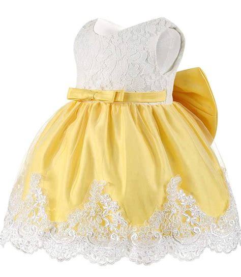 Yellow And White Lace Baby Girl Easter Dress Size 3t Ready Etsy