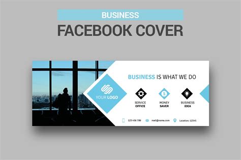 Business Facebook Cover Social Media Templates ~ Creative Market