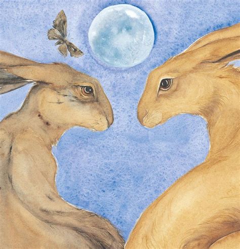 Love Story Jackie Morris Song Of The Golden Hare Bunny Art Rabbit