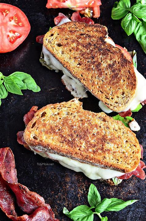 Bacon Grilled Cheese Sandwich With Avocado {video} Tidymom®