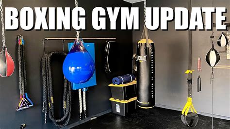 Home Boxing Gym Setup