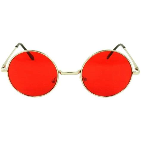 Mlc Eyewear ® Retro Round Sunglasses In Red Clothing Retro Glasses Round