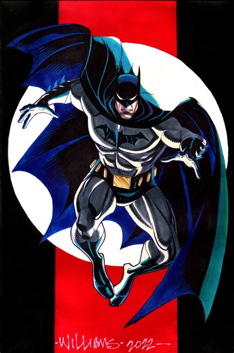 Awesome Batman Sketch By David Williams Rbatman
