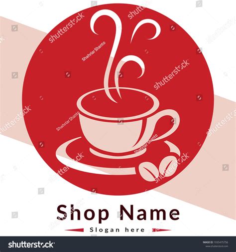 Best Coffee Shop Logo Design Vector Stock Vector Royalty Free