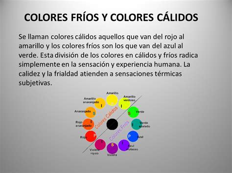 Blog De Luis Para 5º Y 6º Colores CÁlidos Y Colores FrÍos