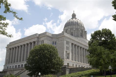 Missouri State Capitol In City Jefferson Mo Usa Stock Image Image Of