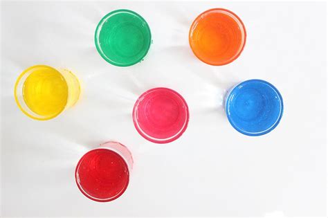 How To Make Rainbow Shot Glasses The Craftables Rainbow Shots Shot Glasses Craftables