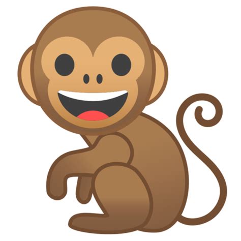 🐒 Mono Emoji png image