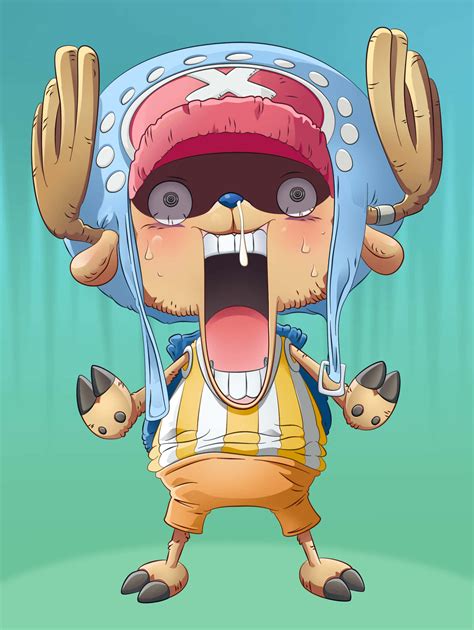 Download Screaming One Piece Chopper Wallpaper