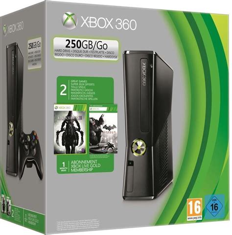 Xbox 360 Slim 250gb 1 Controller 2 Games 1 Maand Xbox