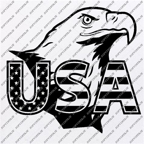 American Flag And Eagle Svg 54 Svg File Cut Cricut
