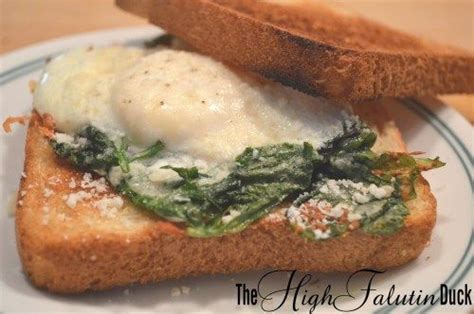 Cook and stir onion and garlic until onion is softened, 5 to 10 minutes. Eggs Florentine Sandwich | Eggs florentine, Sandwiches ...