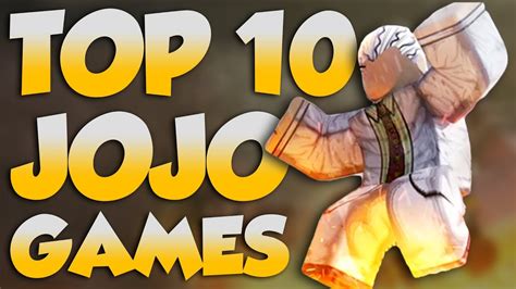 Best Jojo Games On Roblox Gameita