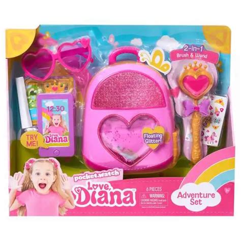 Love Diana Mystery Shopper 13 Deluxe Doll Playset Dark Pink Case Headstart Toywiz