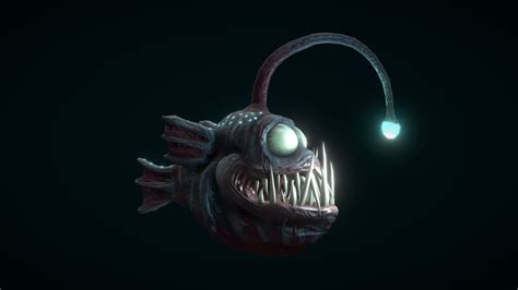 Anglerfish Download Free 3d Model By Karstart Kaasme 0047a66