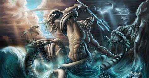 After he and his brothers, zeus and hades, deposed their father cronus, king of the titans, they divided dominion over the world, with poseidon presiding over the kingdom of the sea. MITOLOGIA GRIEGA: POSEIDÓN