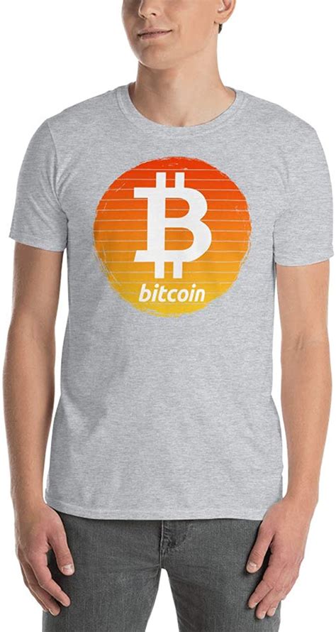 Bitcoin Shirt Fire Circle Crypto Tee Cryptocurrency Tshirt