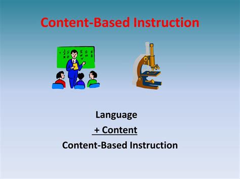 Ppt Content Based Instruction Powerpoint Presentation Free Download