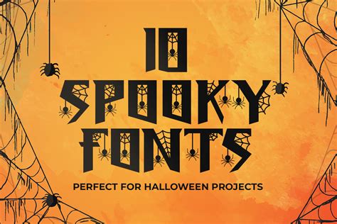 10 Spooky Fonts Perfect For Halloween Projects The Font Bundles Blog