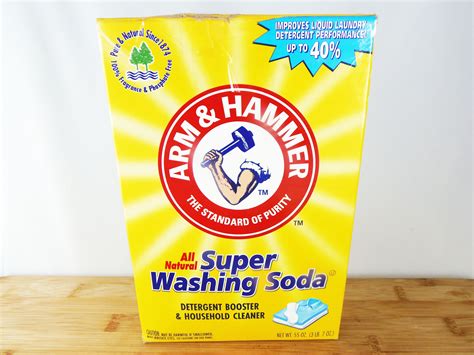 Baking soda will also produce gas upon decomposition caused by heat. What Is Washing Soda and How Is It Used?