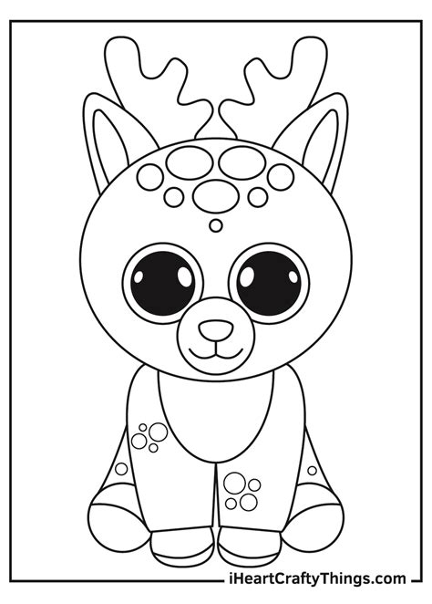 Beanie Boos Coloring Pages Updated 2021