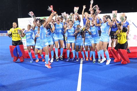 Indian Junior Womens Hockey Team Inspires Young Girls To Never Stop