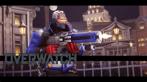 Sfm Create Poster Hero Soldier 76 Overwatch Youtube
