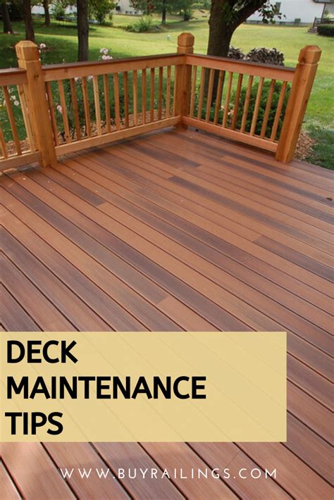 Deck Maintenance And Maintenance Tips For Decks