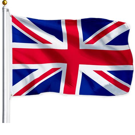 G128 United Kingdom Uk Flag British Union Jack Flag Great Britain