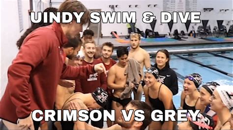 University Of Indianapolis Swim Dive Intersquad Meet 2022 YouTube