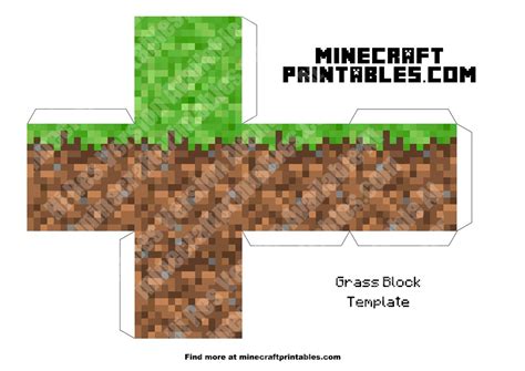 Minecraft Printable Blocks That Are Revered Hunter Blog