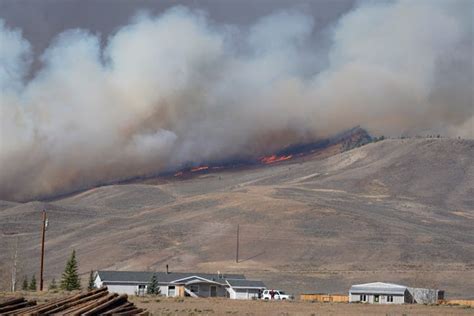 Colorado Wildfires Photos Show Orange Skies Towering Smoke