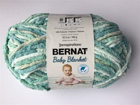Bernat Baby Blanket Yarn Brights 105 Oz300g Baby Blue Etsy Canada
