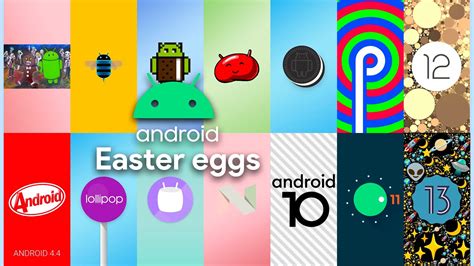 All Android Easter Egg Android 1 13 Every Version Evolution