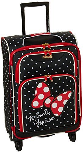 American Tourister Disney Softside Luggage With Spinner Wheels Minnie