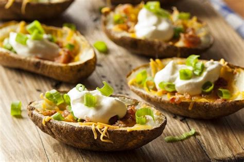 Deep Fried Potato Skins With Chilli Salsa