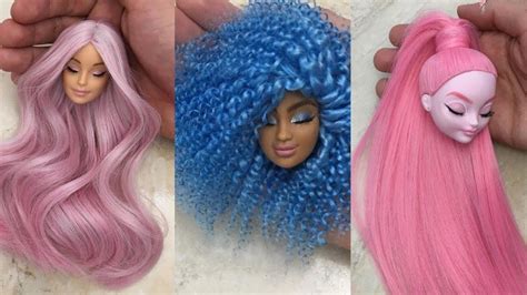 Barbie Doll Makeover Transformation 💕 20 Diy Ideas For Your Barbie To Look Like Famous