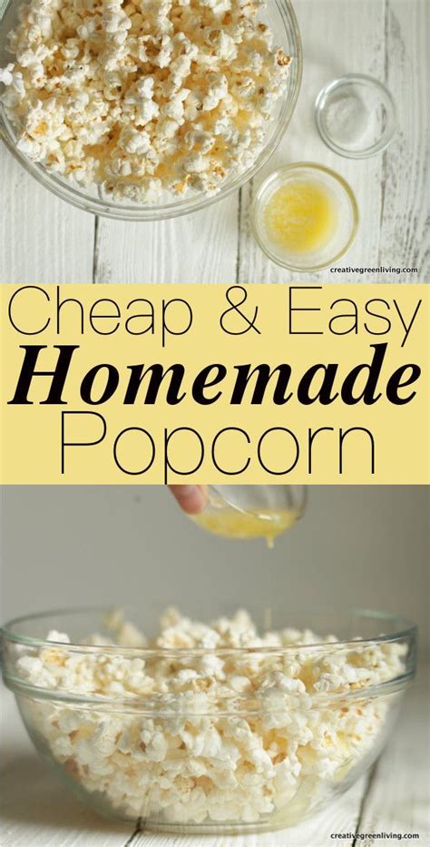 How To Make Homemade Popcorn In The Microwave No Oil