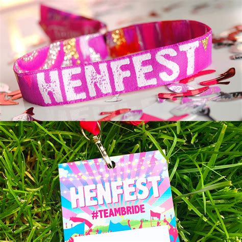 Henfest Bundle Hen Party Accessories Bundle Hen Party Wristbands