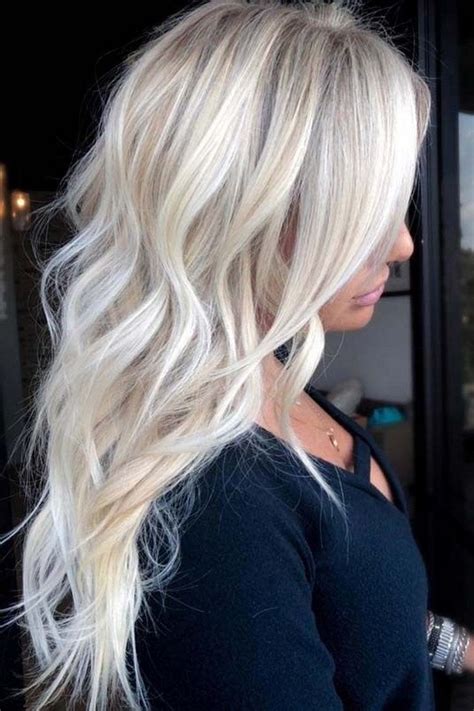 60 Ultra Flirty Blonde Hairstyles You Have To Try Ice Blonde Hair
