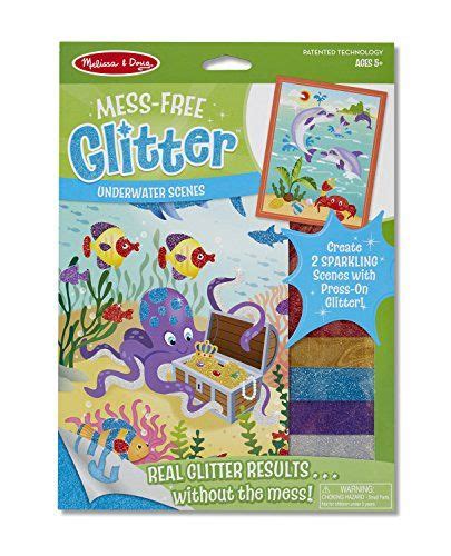 Melissa And Doug Mess Free Glitter Underwater Scenes This Is An