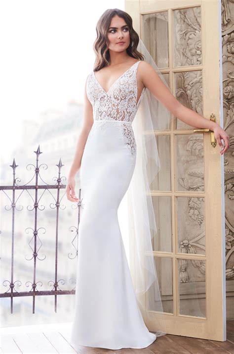 Lace Cut Out Wedding Dress - Style #4859 | Paloma Blanca