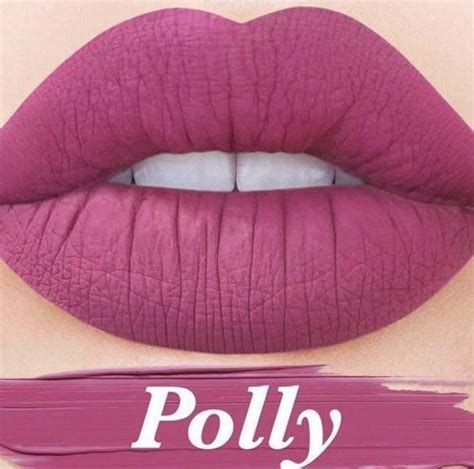 Lime Crime Velvetine Velvetines Polly Pink Matte Lipstick Authentic Lc