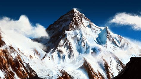 Snow Mountain By Mrainbowwj On Deviantart