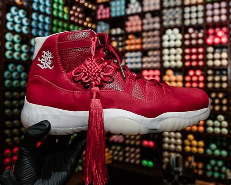 Air Jordan 11 Chinese New Year Custom Sneaker Bar Detroit